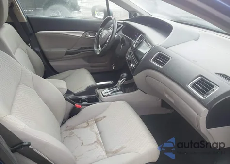 2015 Honda Civic Ex из США, поврежденный, VIN 19XFB2F84FE205432